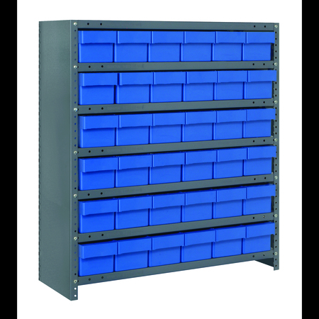 QUANTUM STORAGE SYSTEMS Euro Drawer Shelving Closed Unit CL1839-602BL
